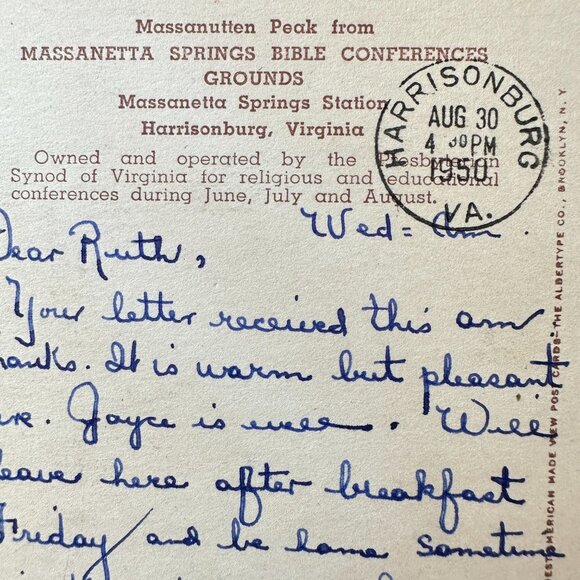 Massanutten Springs Station Harrisonburg Virginia Postcard - Picture 8 of 14